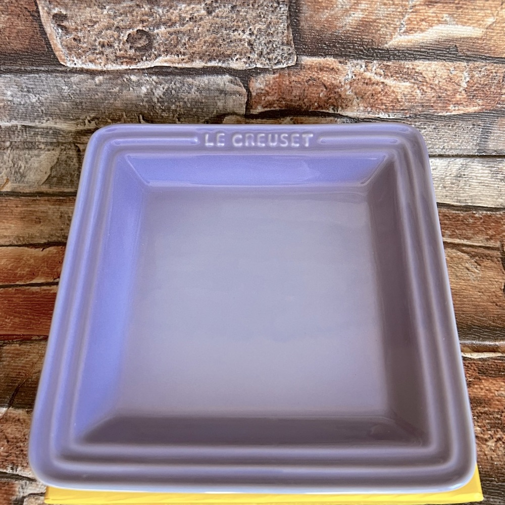 Le Creuset Square Plate (16cm)  Pastel Purple